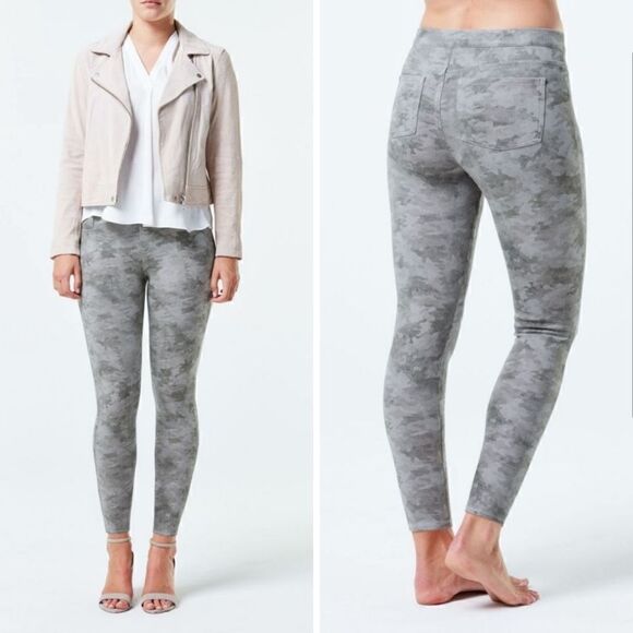 Spanx Jean-ish Ankle Jegging Stone Wash Camo - Picture 13 of 13